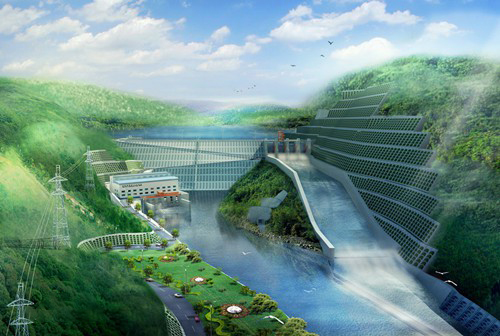 治多老挝南塔河1号水电站项目